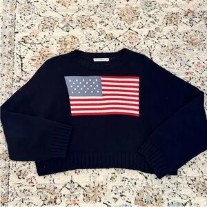 Moon & Madison American Flag Sweater | XS